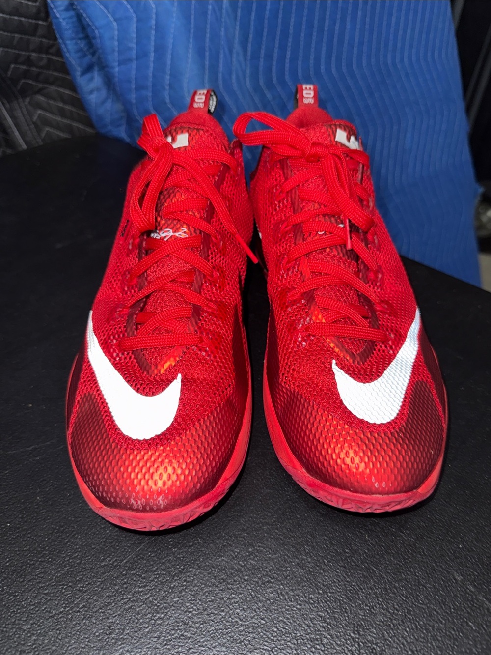 Nike LeBron Men' Red Basketball Sneakers